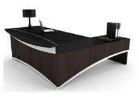 現(xiàn)代實(shí)木大班臺DBC-034